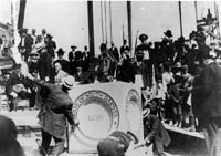 Laying Capitol Cornerstone